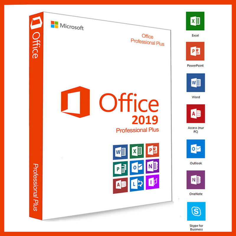 Microsoft Office 2019 Pro Professional Plus Activation Product Key